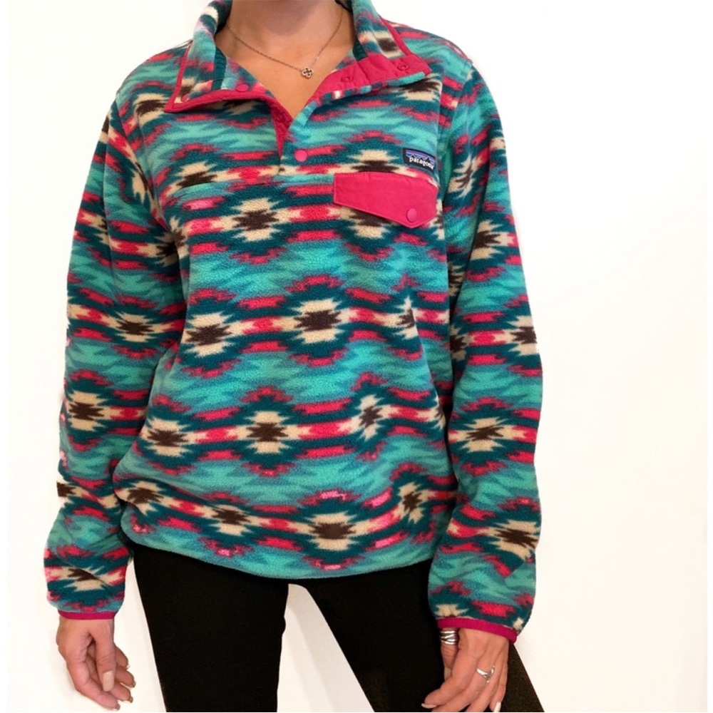 RARE Patagonia Wild Desert Snap-T Pullover